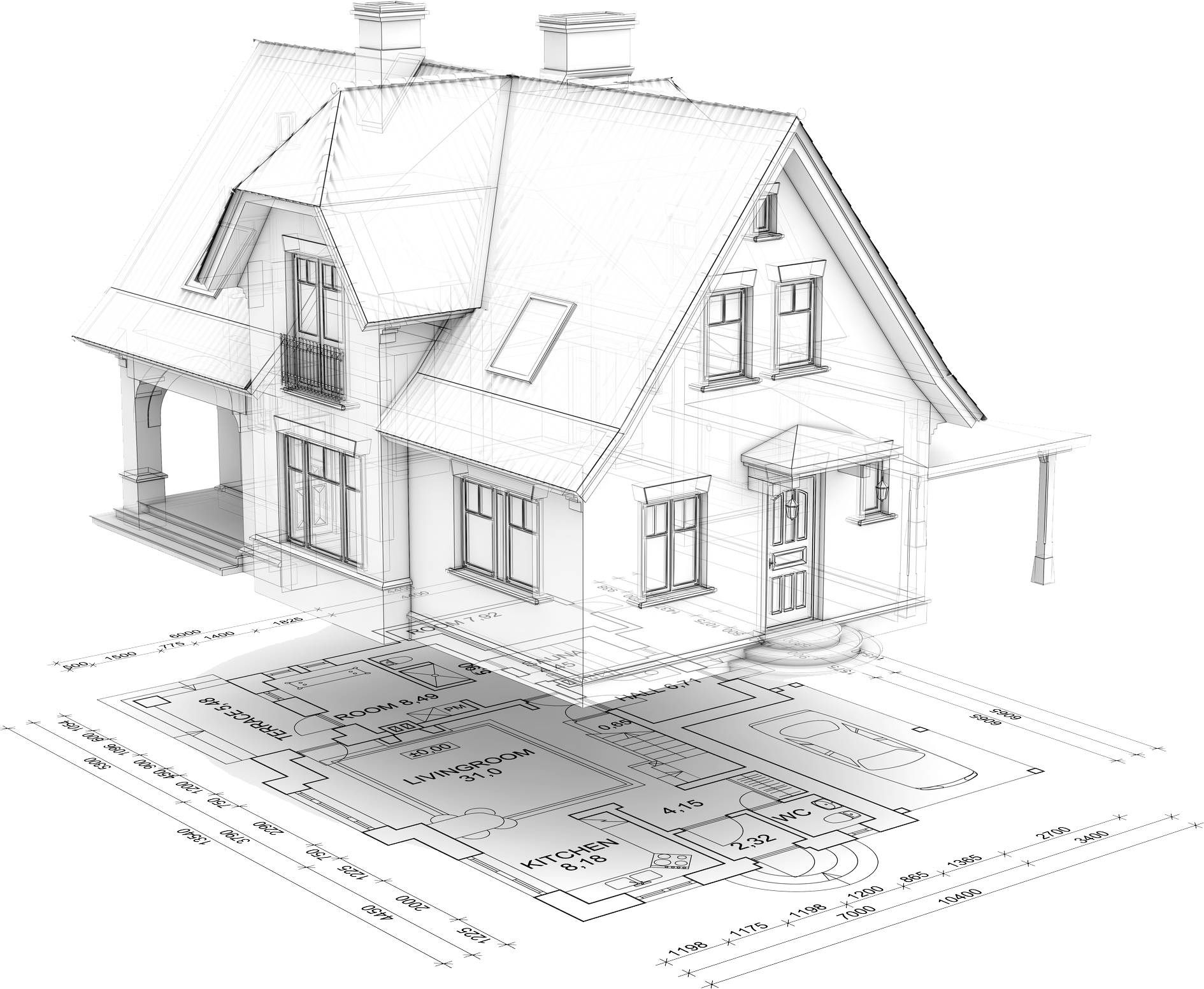 Home inspection diagram